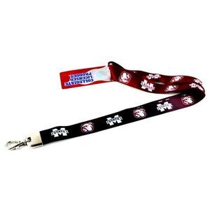 Mississippi State Bulldogs NCAA Ombre Lanyard